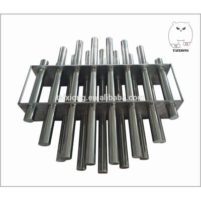 Manually Super Stainless Steel Magnetic Separation tube magnet grill for removing iron powder